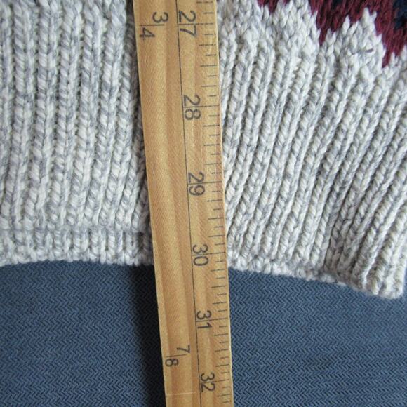 Vintage Mountain Express Sweater Mens XL Knit Grandpa Cosby Biggie Pullover 90s - Picture 4 of 6